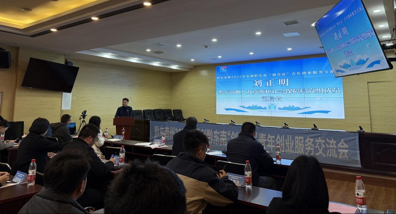 黔東南州2025年樂創(chuàng)黔東南“創(chuàng)青春”青年創(chuàng)業(yè) 服務(wù)交流會順利舉辦
