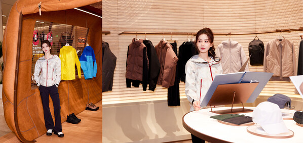 可隆KOLON KRAFT旗艦店啟幕深圳萬象城 品牌代言人劉詩詩現(xiàn)場首穿演繹「馭馬迎風(fēng)」新春限定系列