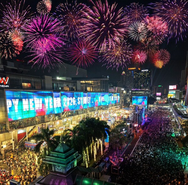 亞洲時代廣場震撼全場：Central Pattana 打造 2026 曼谷跨年音樂盛典，點亮城市中心