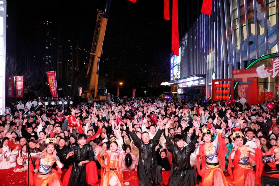 火爆！觀山湖區(qū)元旦狂攬6.95億元銷售額