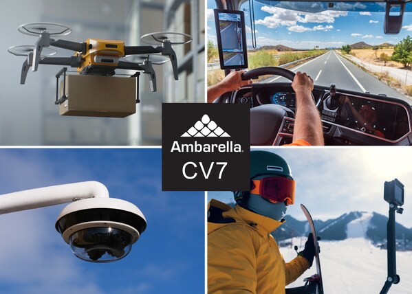 安霸發(fā)布高性能端側(cè)AI 8K視覺感知芯片CV7，兼具行業(yè)領(lǐng)先的AI算力與多傳感器感知性能