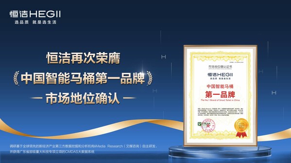 "國際先進"水平疊加"全球首創(chuàng)"技術(shù)，恒潔衛(wèi)浴定義智能馬桶新高度