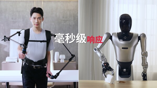 戴盟于CES 2026首發(fā)全球首款力/觸反饋遙操作數(shù)采系統(tǒng)DM-EXton2