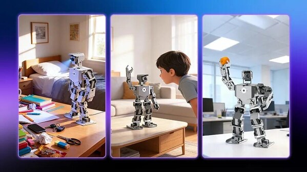 移遠(yuǎn)通信×古月居：AI算力模組加持，OriginMan機(jī)器人煥新升級(jí)