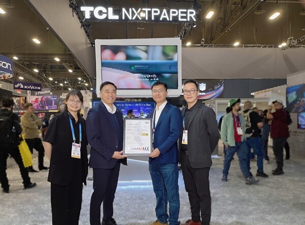 CES 2026：SGS授予TCL NXTPAPER 70 Pro護(hù)眼手機(jī)低視覺疲勞認(rèn)證