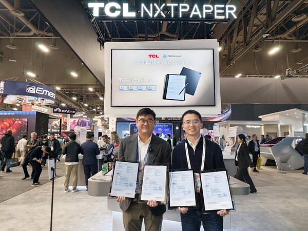 TüV萊茵攜手TCL及Nanosys開展顯示領(lǐng)域合作，CES上發(fā)布最新成果